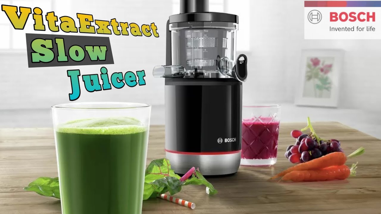 slow juicer | bosch slow juicer | mesm731m bosch juicer | slow juicer  review | slow juicer demo | - YouTube
