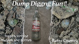 Dump Digging Vintage Marbles & Treasure ! #history #pickers #rocks #antique #marbles #bottle #dig