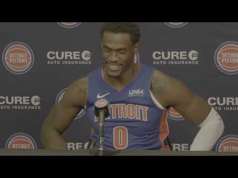 Jalen Duren Full Interview Detroit Pistons Media Day 2023