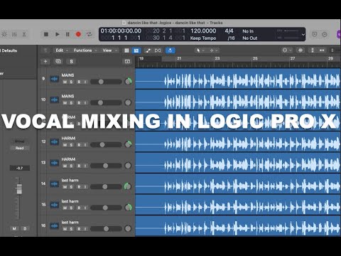 VOCAL MIXING IN LOGIC PRO X [ how to secrets] - YouTube
