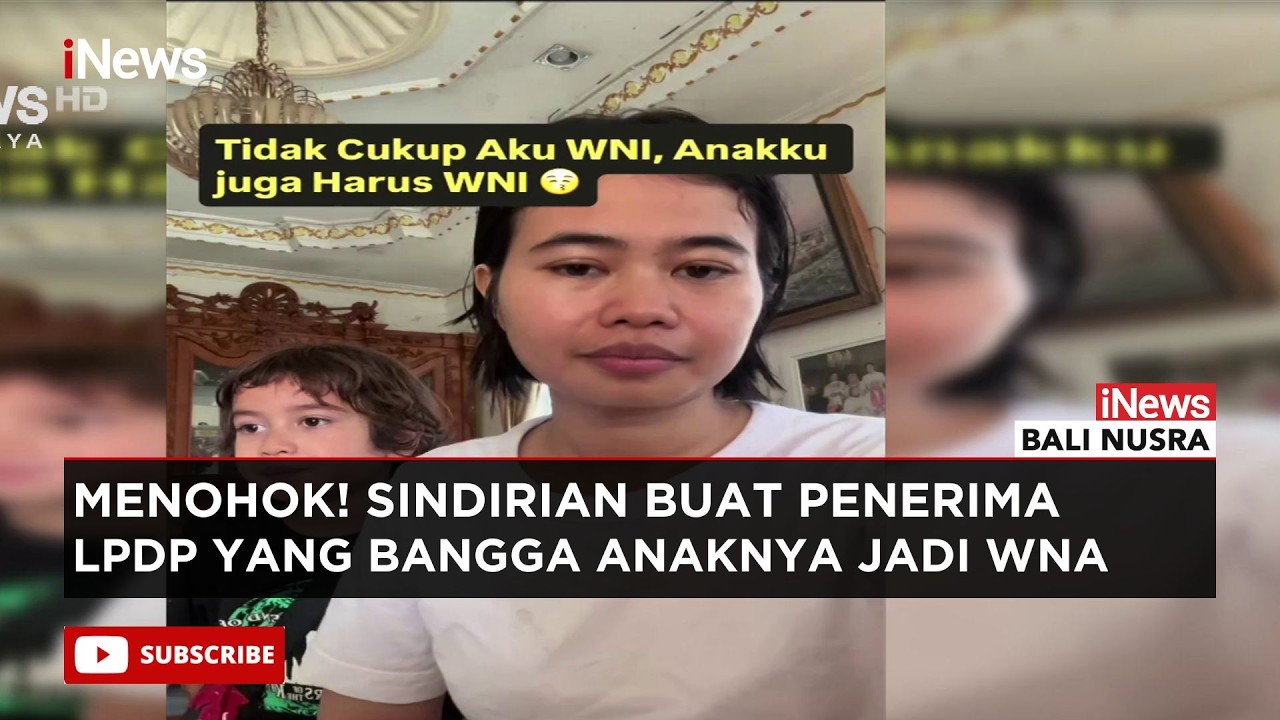 Perempuan ini Bangga Anaknya yang Keturunan Bule Bisa jadi WNI