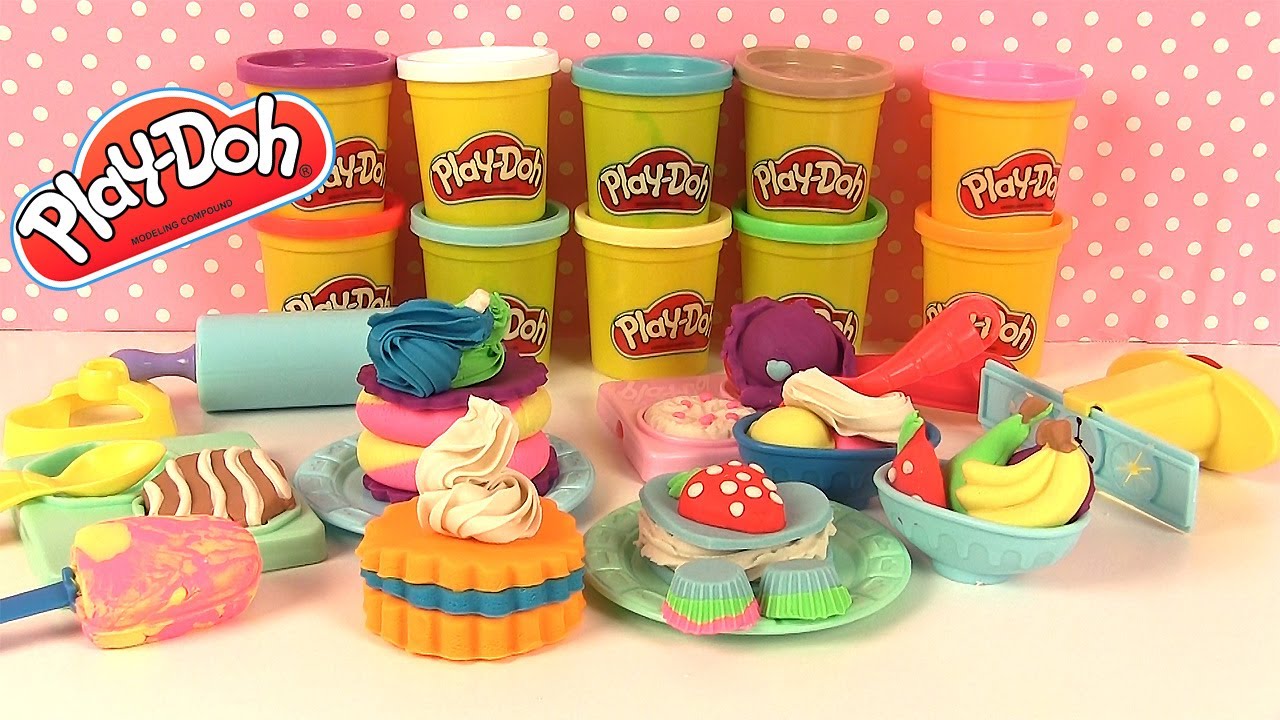 Pâte à Modeler Play Doh Délicieux Desserts Gâteaux Glaces