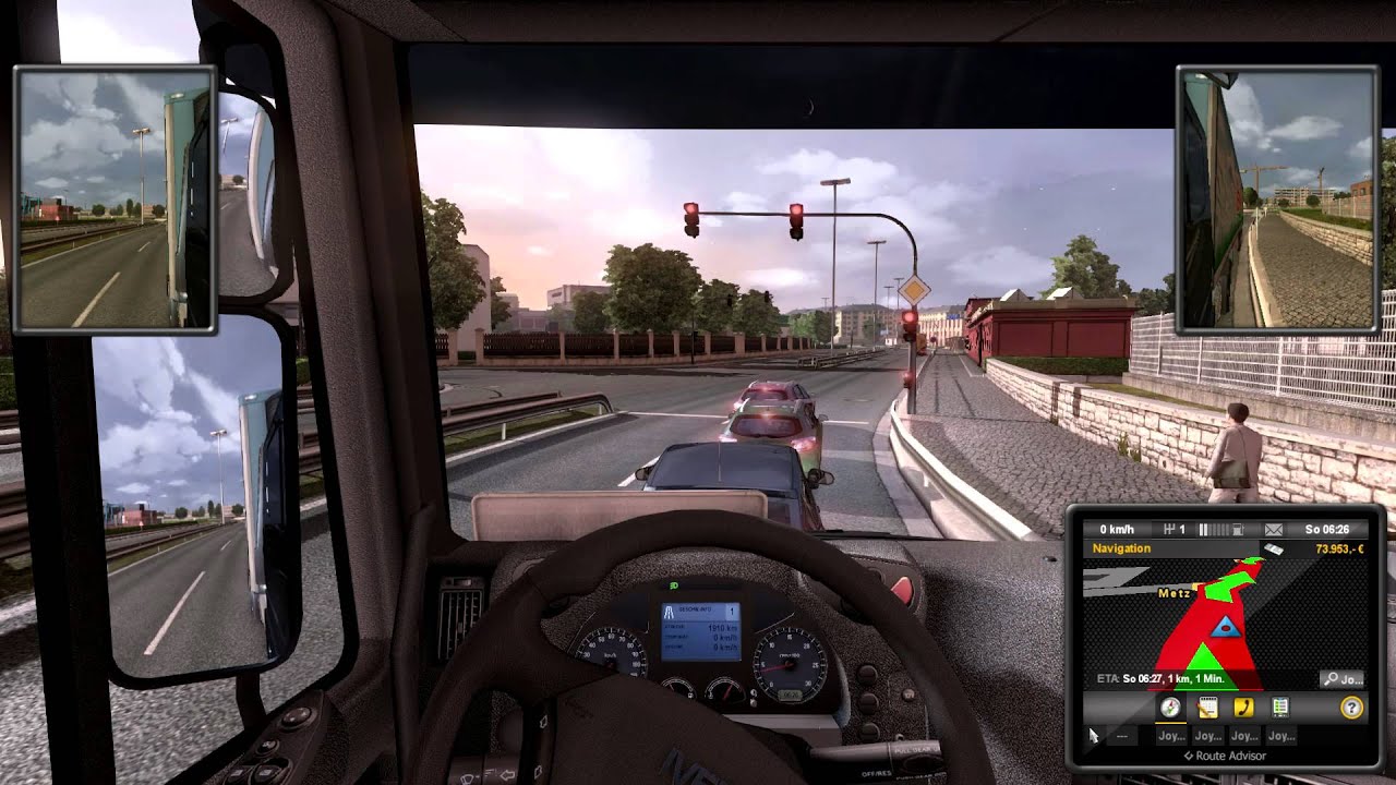 Lets Play Euro Truck Simulator 2 #024 - Android vs. Apple German HD - YouTu...