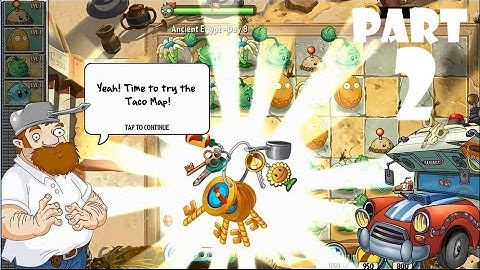 Plants vs. Zombies 2 - Gameplay Walkthrough Part 2 - Ancient Egypt: Days 7 -10 (iOS, Android)