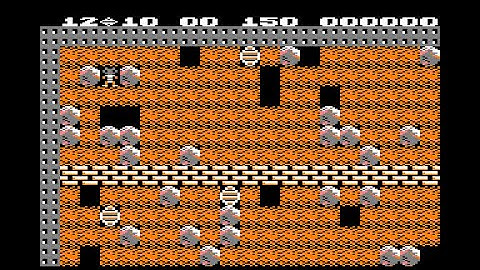 Boulder Dash (1985, Amstrad CPC)