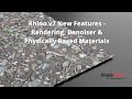 Rhino 3D v7 – Rendering, Denoiser and Physically Based Materials