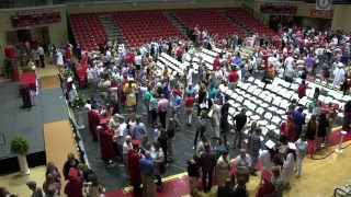 Live stream of CHS graduation 2017, audio out of sync