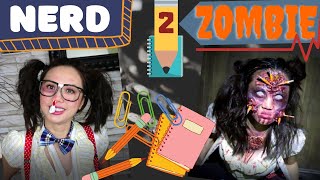 Nerd Zombie | Halloween FX Makeup Tutorial