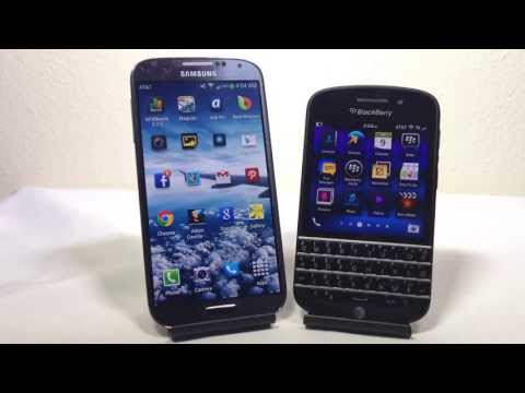 Samsung Galaxy S4 vs Blackberry Q10 Benchmarks Only Comparison AT&T