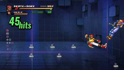 Streets of Rage 4: SOR2 Skate ALT Combo