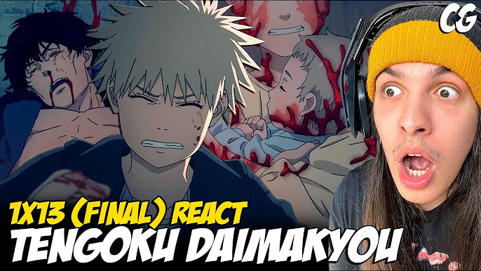 O CARA FOI PEGO NA PUNH3** kkkkkkkkkkk React Tengoku Daimakyou EP