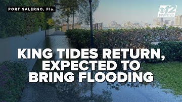 King tide season arrives, raising flooding concerns along the coast