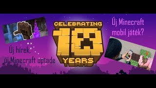 10 Éves A Minecraft Hírek, Új Minecraft Mobil Játék, 1.15. Update