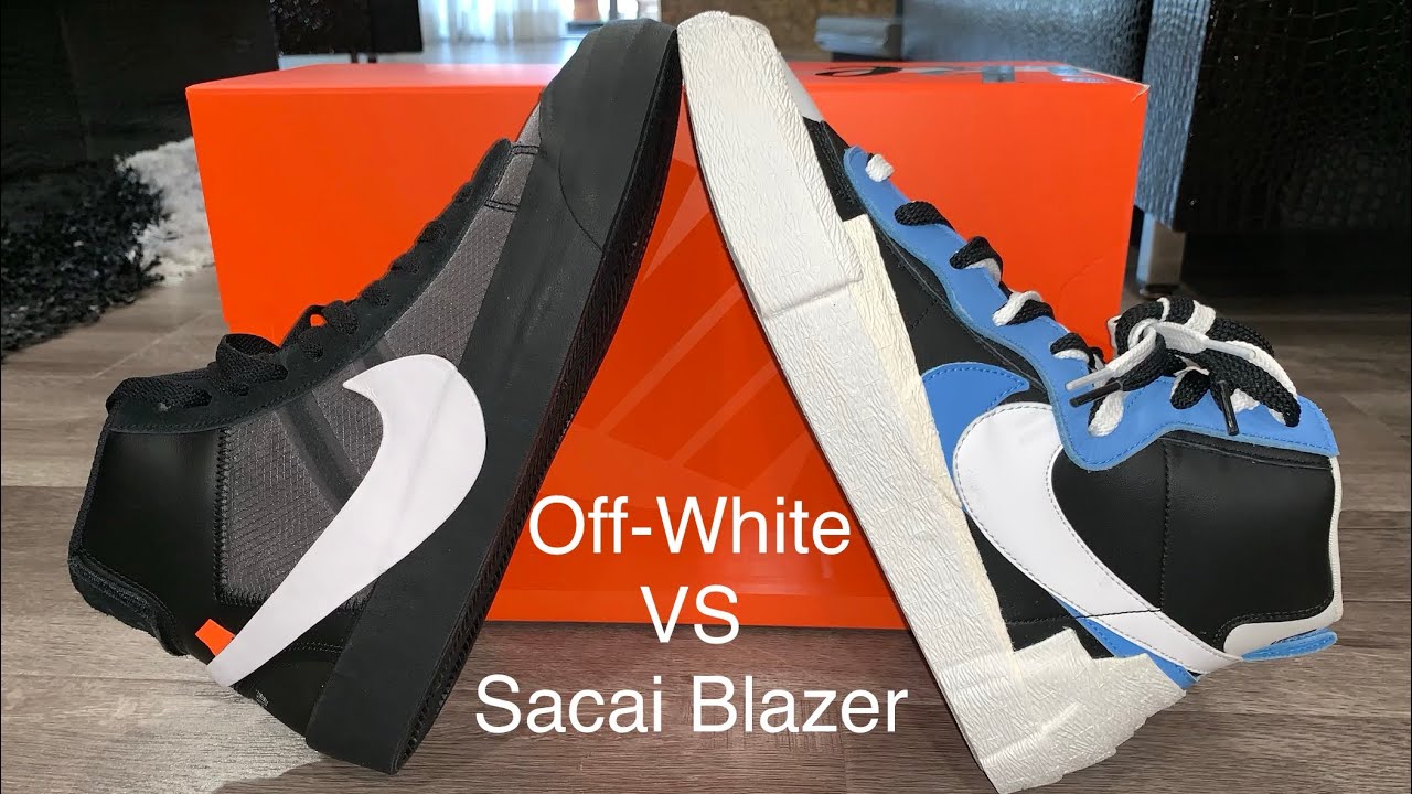 Nike Sacai Blazer VS Off White Blazer 