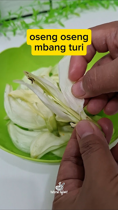 Stir-fried Mbang Turi