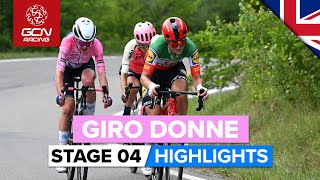 Attack Is The Best Defence! | Giro Donne 2023 Highlights - Stage 4