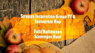 Scrappy Inspiration Group Fall/Halloween Scavenger Hunt Hop | Carta Bella | Scrappin’ Happy Studio