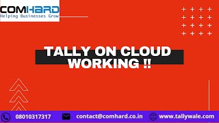 Tally ERP 9 On Cloud || It's Working
