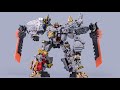 Transformers core class Dinobots Volcanicus 6in1 combiner Dinoking review with update package.