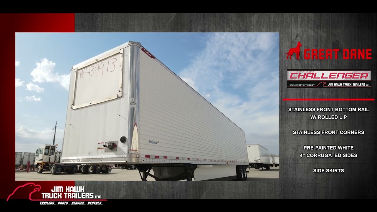 Jim Hawk Truck Trailers | Jim Hawk Exclusive Great Dane "Challenger"