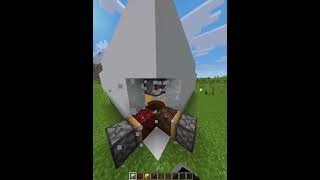 Easy Simple Fireplace Tutorial in Minecraft! 🔥 #shorts