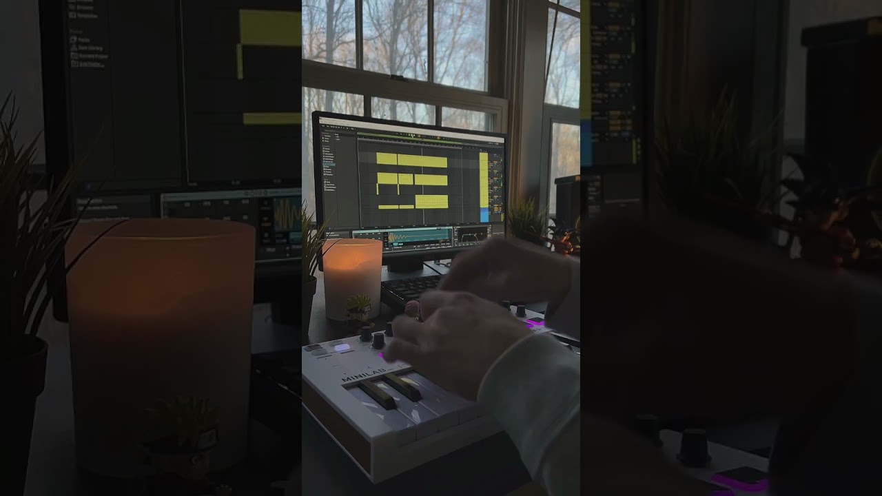 Dusty lofi beat with Arturia Minilab