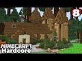Minecraft 1.16 Hardcore Survival : Village Farmhouse and Trading Hall!