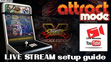 Attract Mode Live Stream Setup Guide [5th May 2024] #attractmode #emulator #frontend
