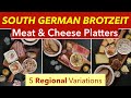 German Brotzeit / German Cold Cuts / German Snack Recipes Platters / German Appetizers