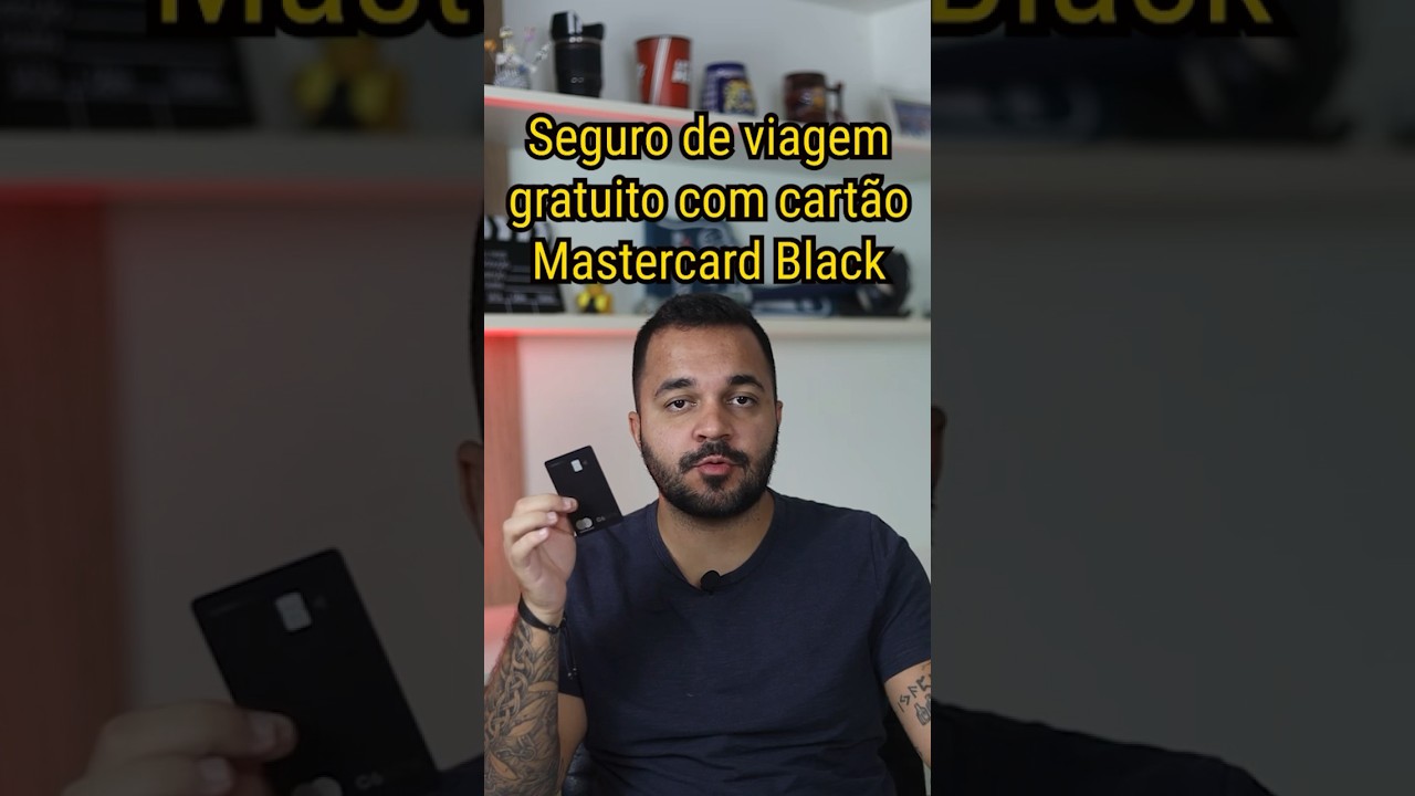 Seguro de viagem gratuito com seu Mastercard Black! 
