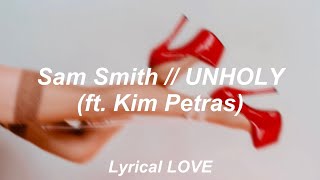 Sam Smith (ft. Kim Petras) // Mummy don’t know daddy’s getting hot [Unholy]