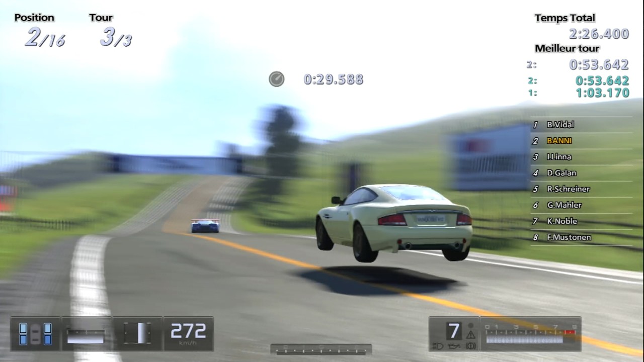 Gran Turismo 5 - Aston Martin Vanquish '04 (HYBRiD) PS3 Gameplay