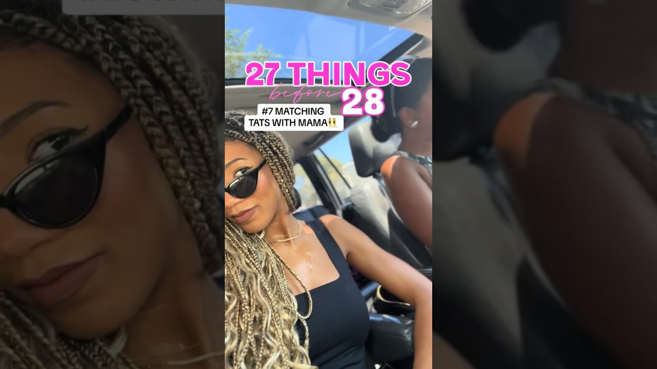 MATCHING TATTOOS WITH MOM 