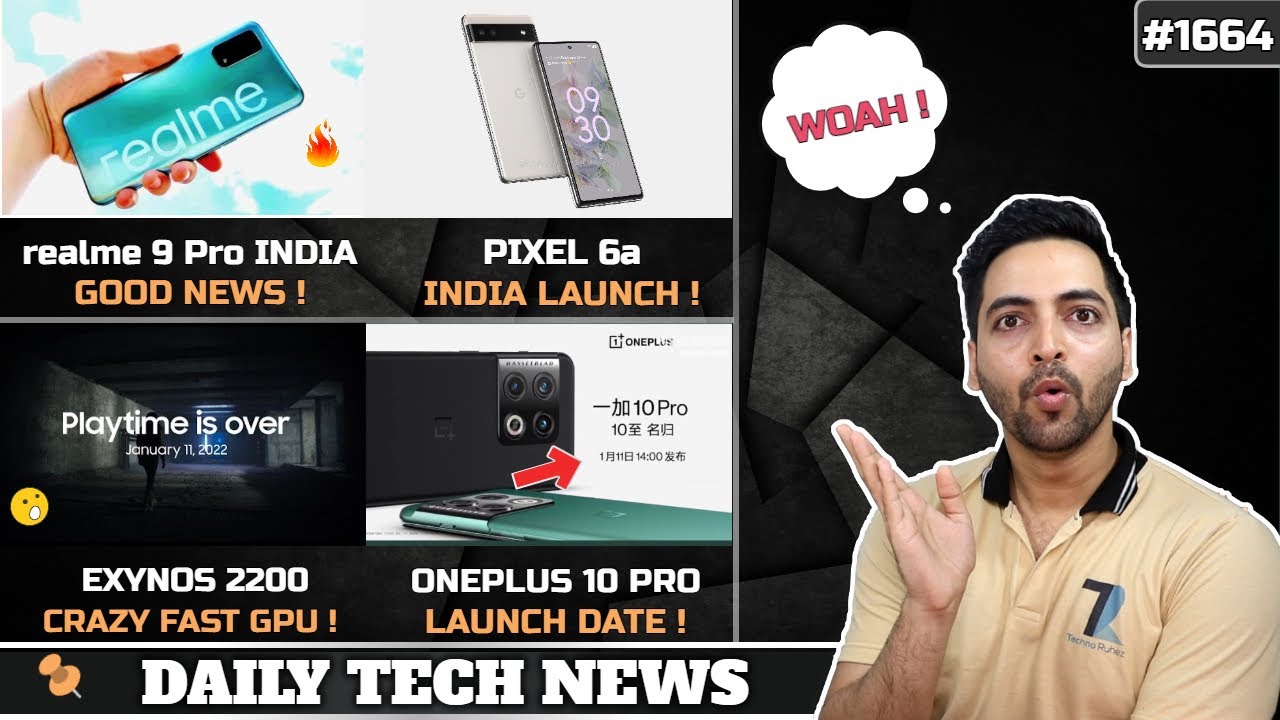 realme 9 Pro 5G Good News😍,Oneplus 10 Pro Launch Date😀,Expensive Food India,Pixel 6a India Launch