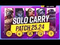 The NEW BEST SOLO CARRY CHAMPIONS on PATCH 25.24 - League of Legends