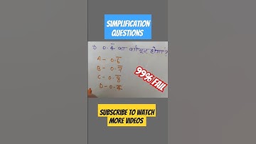 SIMPLIFICATION QUESTIONS PRACTICE||ssc gd#shorts#shortvideo #shortsfeed #educational #viralshorts