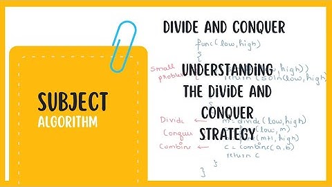 Understanding the Divide and Conquer Technique in Algorithms: A Comprehensive Guide