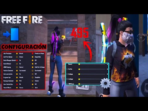 FreeFire | CONFIGURACIÓN PERFECTA para SAMSUNG A3,A5,A6,A7,J2,J5,J7,S5,S6,S7,S9,A10,A20,A30,A50,A70