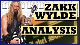 How to play guitar like ZAKK WYLDE Lesson: Licks, Habits & Analysis