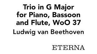 Download lagu Ludwig van Beethoven - Trio in G Major for Piano, Bassoon and Flute, WoO 37: II. Adagio (with score)