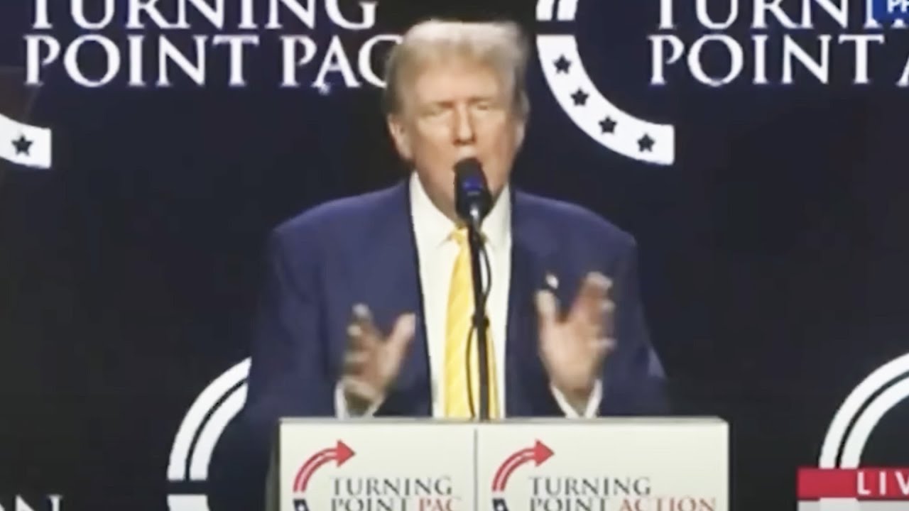 Ironic: Turning Point USA Catches Trump Pushing "Bullsh*t" Lie