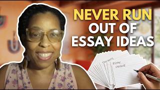 How I Capture Ideas and Write Personal Essays (Index Card Method)