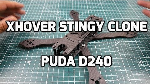 PUDA D240 Clone of Xhover Stingy Frame :(