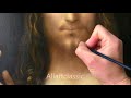 Salvator Mundi by Leonardo da Vinci-Hand Painted Reproduction (Authentic View)