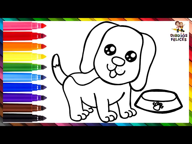 Cómo Dibujar Un Perro 🐶🦴 Dibuja y Colorea Un Lindo Perrito 🌈 Dibujos Para Niños - YouTube c-mo-dibujar-un-perro-dibuja-y-colorea-un-lindo-perrito-dibujos-para-ni-os-youtube