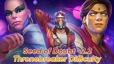 Seed of Doubt-2.2|Thronebreaker Difficulty | Ebony Maw Boss| #MCoC #Marvel #Devil_Gamer_MCoC