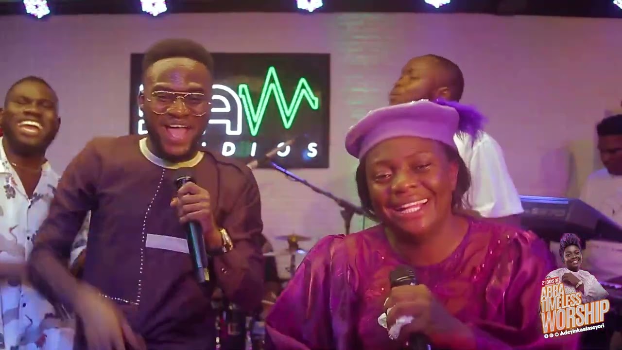 Elijah Daniel ministering at 21 Days of Abba Timeless Worship