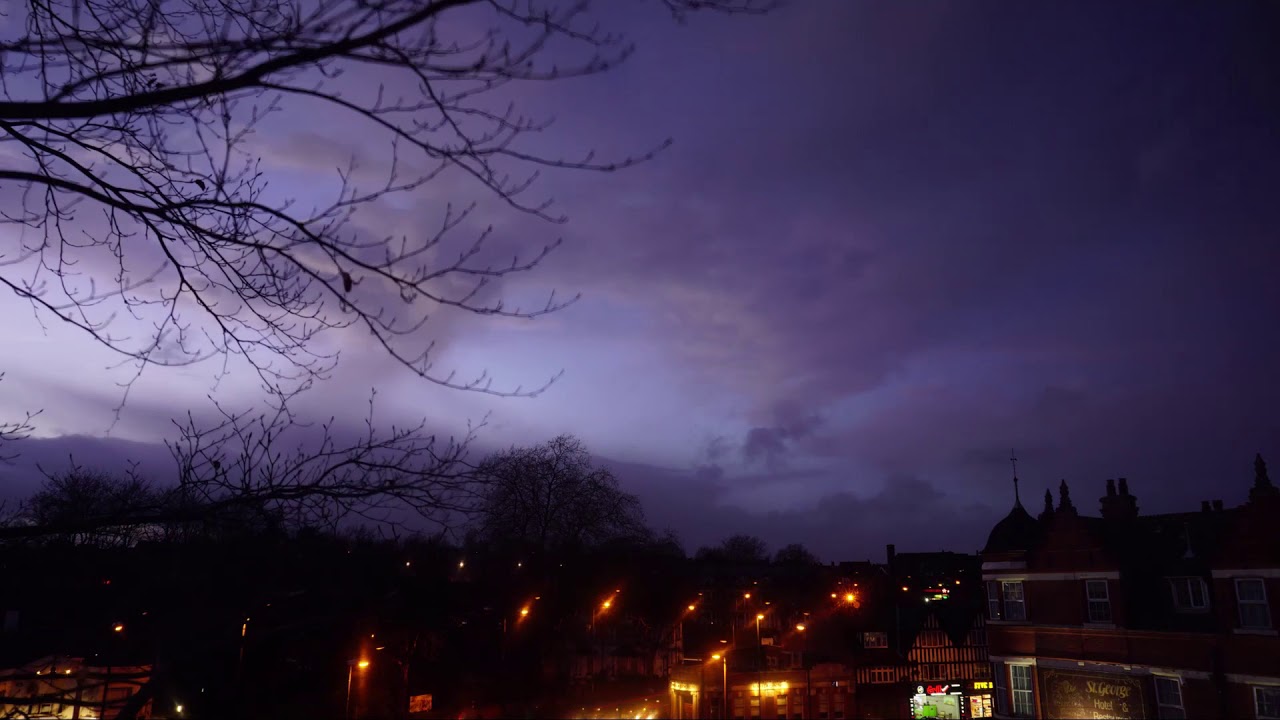 Spooky sunset timelapse 👻