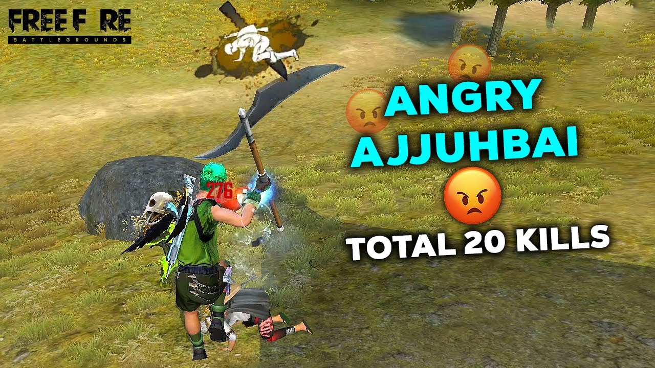 Angry 😡 Ajjubhai Killing Enemy By SCYTHE 20 kills In Duo Vs Squad ...