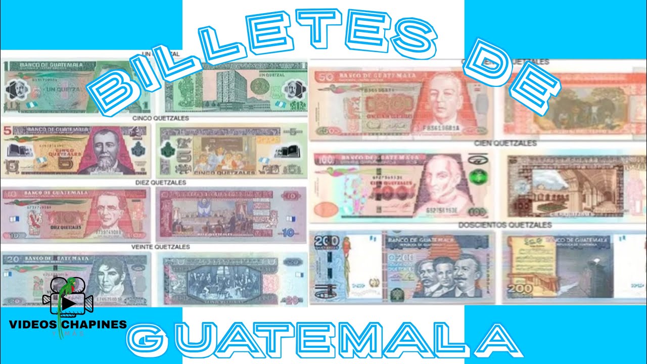 Sabes Quines Son Los Personajes De Los Billetes De Guatemala
